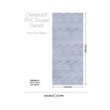 120 Cm X 280 Cm Duvar Paneli,salon,duvar,tv Ünitesi-gri Mermer Desen Mt215-120x280