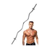120 cm Z Bar Krom Içi Dolu Halter Barı Ağırlık Plakası Takma Agirlik Halter Kaldırma Barı