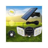 120 Led Solar Lamba 20W Güneş Enerjili Hareket Sensörlü Ip65 Su Geçirmez Bahçe Duvar Dış Mekan Aydınlatma