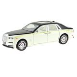 1:20 Olcek Die-Cast Model Super Lux Araba Metal Isikli 26Cm Siyah