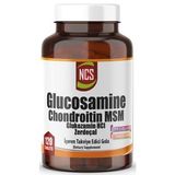 120 Tablet Glukozamin Kondroitin Msm + II Collagen Turmeric