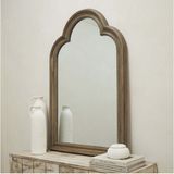 120 x 80 cm Dekoratif Tasarım Ahşap Konsol Üstü Duvar Aynası - Pinterest Duvar Dekor Aynası - 51