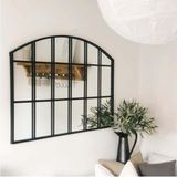 120 x 80 cm Oval Duvar Dekor Aynası - Konsol Üstü Oval Pencere Ayna