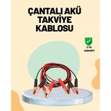1200 Amper Jumper Kablo 2 Metre Bakır Uçlu Araç Takviye Seti P101226s4820