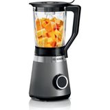 1200 W Gümüş Çok Amaçlı Güçlü Blender, Dayanıklı ve Şık Tasarım