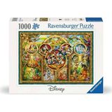 12000469 En Güzel Disney Teması 1000 Parça Ravensburger Puzzle