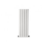 1200x395mm Lilac Dikey Beyaz Alüminyum Radyatör Standart Bağlantı