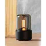 120ml Taşınabilir Elektronik Taşınabilir Ultrasonik Mum Işığı Hava Nemlendirici Difüzör (Yeşil)