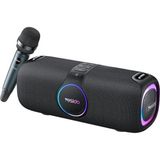 120W Kablosuz Bluetooth Hoparlör – 1 Adet Mikrofonlu, Rgb Işıklı, Ipx6 Suya Dayanıklı, 15600