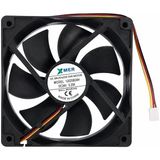 120X120X25MM 12CM Rulmanlı 24V 0.25A 3p Xmer 3 Uçlu Fan - 120mm