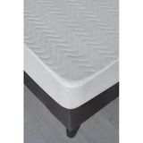 120X200 Kapitoneli Tek Kişilik Yatak Alezi Sıvı Geçirmez Fitted Pamuklu