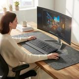 120X45 Cm Mouse Pad Masa Koruyucu Büyük Keçe Oyuncu Matı 3Mm Koyu Gri Renk Farklı Ölçüler İçin Mağazamıza Bakınız. Büyük Boylarda L-Xl
