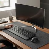 120x55 cm Mouse Pad Masa Koruyucu Büyük Keçe Oyuncu Matı 3mm Koyu Gri Renk Farklı Ölçüler İçin Mağazamıza bakınız. Büyük Boylarda L-XL-XXL Ölçülerde Lütfen Masa Ölçünüzü Kontrol Ederek Seçiniz.