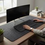 120x60 cm Mouse Pad Masa Koruyucu Büyük Keçe Oyuncu Matı 3mm Koyu Gri Renk Farklı Ölçüler İçin Mağazamıza bakınız. Büyük Boylarda L-XL-XXL Ölçülerde Lütfen Masa Ölçünüzü Kontrol Ederek Seçiniz.