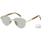 1224/S T5U8J 51-22-145 David Beckham Unisex Güneş Gözlüğü - Altın