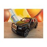 1:24 Çek Bırak Işıklı ve Sesli Rolls Royce Diecast Model Araba Siyah