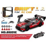 1:24 Flake Rc Drift Araba Drift Aracı 2,4 Ghz Uzaktan Kumandalı Oyuncak Yarış Araba, Değiştirilebilir Drift Lastikleri/yol Lastikleri, Stunt Işıkları, Iki Hızlı Vites Kutusu, 4x4 Çekiş
