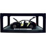 1:24 Metal Model Koleksiyon Araba Porsche Siyah 21 cm CZ127B