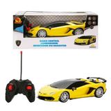 1:24 Suncon Lamborghini Aventador SVJ Roadster Işıklı Uzaktan Kumandalı Araba - Sarı