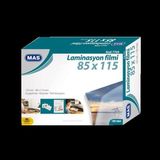 125 Mic Laminasyon Filmi 85X115 Mm, Kaliteli Koruma ve Şeffaflık Sağlar - Seçenek 1 - Antrasit