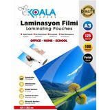 125 Micron A3 Parlak Laminasyon Filmi 426 X 303 100 Adet