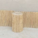 125CM Yükseklik x 150CM Genişlik Doğal Bambu Kamış Hasır Çit Dekoratif Bahçe Balkon ve Duvar Çiti Reed Fence