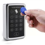 125Khz Rfid Kapı Giriş Kontrol Keypad Kartlı Şifreli Geçiş Site Apartman Personel Okul Havuz Salon Garaj Giriş Kapı Kilit Sistemi