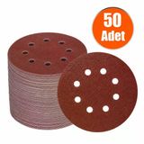125mm. 80 KUM 8 DELİKLİ CIRT ZIMPARA NK 50 ADET
