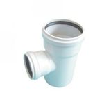 125x110 Pvc Te Atık Su Borusu T Parçası