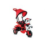 127 Little Panda 3 Tekerlekli Itmeli Bisiklet Kırmızı