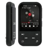 128 GB MP3 çalar, Bluetooth ile, 300 mAh lityum polimer pil, siyah