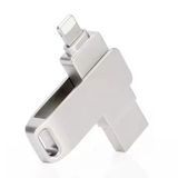128Gb İphone Uyumlu Usb Flash Bellek Otg Lightning Ve Usb Girişli Yedekleme Ve Taşıma
