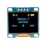 128x64 OLED Ekran LCD 0.96 I2C Arduino Raspberry PI Sarı Mavi