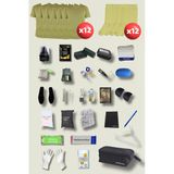 12’li Askerlik Seti Fanila Çorap ve 27 Parça Aksesuar - Temel ve Bedelli Askerlik Malzemeleri