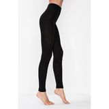 12'Li Eko Paket- Toptan - Penti Siyah Termal Tayt Black Thermal Leggings