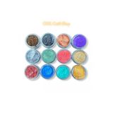 12li Epoksi Reçine Mini Toz Pigment Boya Seti, Mum Boyası, Beton Boyası, Kokulutaş Boya - A3