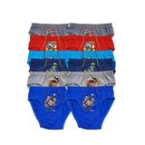 12li Erkek Çocuk Desenli Slip Külot Pamuklu Kaliteli Renkli Karışık 5-6 yaş