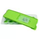 12Li Kapaklı Yapışmaz Silikon Tabanlı Plastik Küp Buz Kalıbı Go53/01803