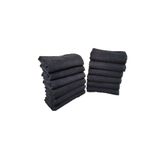 12li Paket Boya Tutmayan Mikrofiber El Yüz Spor Kuaför Havlusu 50x90 Cm