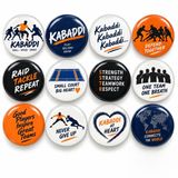 12'li Paket Kabaddi Buzdolabı Mıknatısları, Buzdolabı için Kristal Cam Yuvarlak Manyetik Çıkartmalar, Spor Takımı Motivasyonel Tırnaklar Dekoru, Kabaddi Oyuncu Hediyeleri, Mutfak Ofis Dolabı