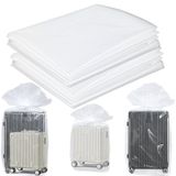 12'li Paket Şeffaf Gaint Saklama Torbası 101,6 cm x 152,4 cm Büyük Şeffaf Plastik Torbalar Bagaj Saklama Torbaları Bagaj, Bavul, Mobilya, Sandalye, Yorgan, Giysiler, Battaniye, Bisiklet için Ekstra