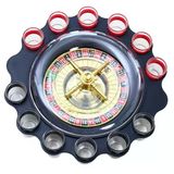 12'Li Shot Bardaklı Rulet Oyunu Siyah Alk2547 Mirkh002k-Alk2547