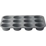 12'li Silikon Muffin Kalıbı, Esnek Yapışmaz Cupcake Kek Kalıbı, Kolay Çıkarma ve Temizlik, Fırın Uyumlu, Çok Amaçlı Kek Pasta Tatlı Yapımı Için Ev Tip - Standart - 26 x 26 x 7 cm