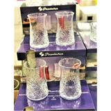 12'li Timeless Çay Bardağı Kristal Kesme Bardak Sadece Bardak cam