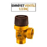 1/2'Lik Emniyet Ventili 3 Bar