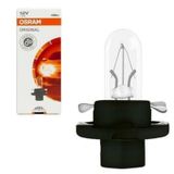 12V 1.2W Siyah Küçük Plastik Soketli Gösterge Ampulü 10 Adet Osra