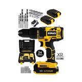 12V 1.5Ah Metal Şanzıman Çift Akülü Şarjlı Matkap Vidalama