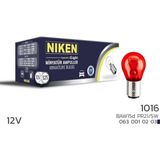 12V 1016 Ampul YT (PR21/5W) Kırmızı BAW15D (10'lu) - 1016_KırmızıYT