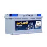 12V 102 Amper İnci Akü Ü.t 2025