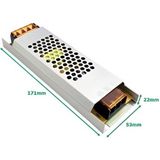 12V 12,5A Şerit LED Trafosu Adaptör Dönüştürücü Güç Kaynağı - 12.5 Amper